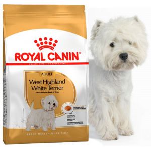 Royal Canin (Роял Канин) - West Highland White Terrier Adult (Вест Хайленд Уайт Терьер Эдалт) - Корм для собак породы Вест хайленд уайт терьер старше 10 месяцев